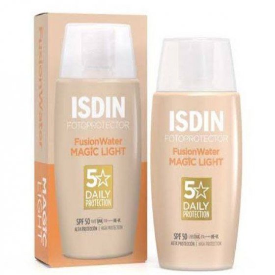 ضد آفتاب فیوژن واتر مجیک رنگی ایزدین (light)