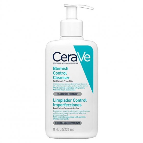 ژل شستشو سراوی CeraVe مدل Blemish Control